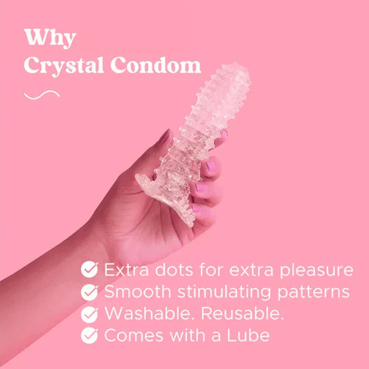 Crystal Reusable Silicone Condom