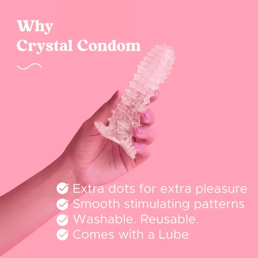 Crystal Reusable Silicone Condom